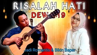 RISALAH HATI - Dewa 19 | Alip Ba Ta Feat Iffah Quin (Acoustic Cover) | Collaboration