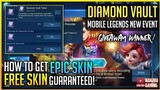 Free Epic Skin | Diamond Vault Event Mobile Legends