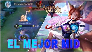 GUIA DE LILIANA,EL KYUBI DE AOV 🦊. EL MEJOR MID DEL META 😱