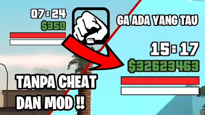 UANG BERTAMBAH SENDIRI TANPA CHEAT & MOD ! [GTA SA MOBILE] - BUG TERSEMBUNYI