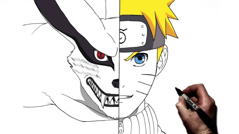 how to draw naruto uzumaki step by step