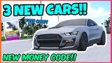 3+ NEW CARS! || MONEY/CAR CODE!! || LIMITED CARS!! + MORE || Southwest Florida ROBLOX