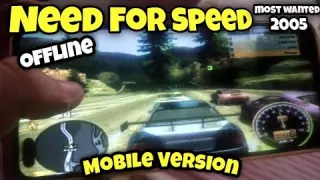 NEED FOR SPEED Most Wanted Mobile