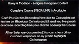 Haley & Madison course  - 6-Figure Instagram Content download
