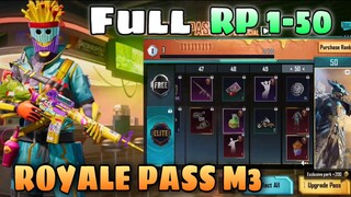 REVIEW ROYALE PASS C1S2 | ROYALE PASS M3 - RP1 - RP50  | ROYALE PASS M3 PUBG MOBILE.