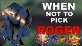 Roger Wins Games | When Is Best Time To Pick Roger | Mobile Legends