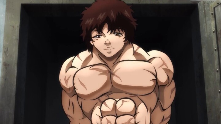 Baki beats up the prison guard and gains respect?