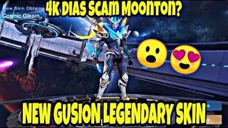 I GOT A FREE GUSION'S COSMIC GLEAM LEGEND SKIN - MLBB