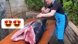 knife skills and big tuna