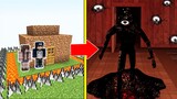 Seek Roblox Doors Tấn Công Nhà Được Bảo Vệ Bởi bqThanh và Ốc Trong Minecraft