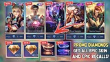 NEW EVENT 2023! GET YOUR EPIC SKIN AND EPIC RECALL FOR ONLY 1 DIAMONDS! FREE SKIN! | MOBILE LEGENDS