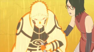 Sarada cried seeing Naruto Sacrifice his Life to save Her (English Dub)