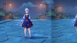 Genshin Impact before and after comparison of fog cutting breakthrough
