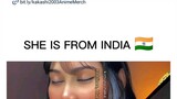 She is from India