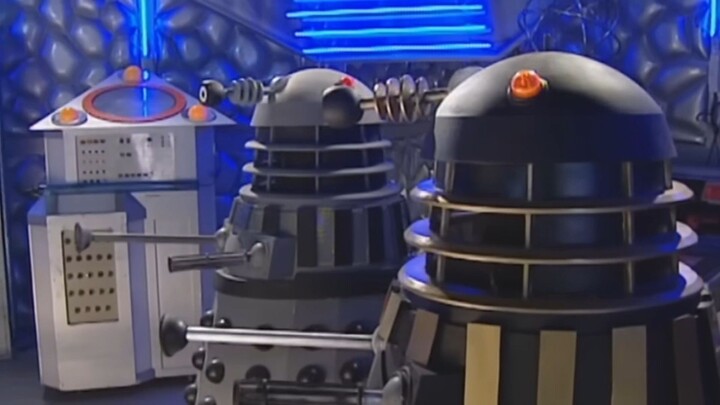 Dalek action in: 'The Curse of Fatal Death' (1999)
