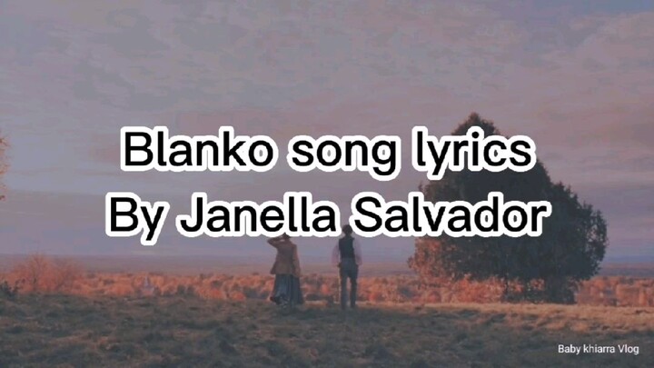 Janella Salvador - Blanko