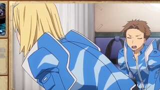 Wife: The bathtub is quite big, let’s take a bath together~