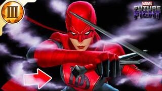 Elektra isnt blind but she did not see this coming - Marvel Future Fight