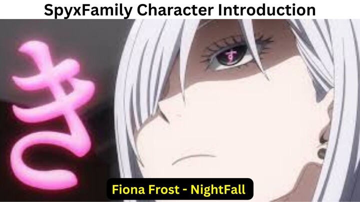 Spy Character: Fiona Frost - Nightfall