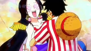 Detik-detik Special Luffy Dan Ayang Hancock