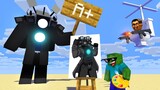 Monster School : SKIBIDI TOILET AND TITAN CAMERAMAN DRAWING CHALLENGE - Minecraft Animation