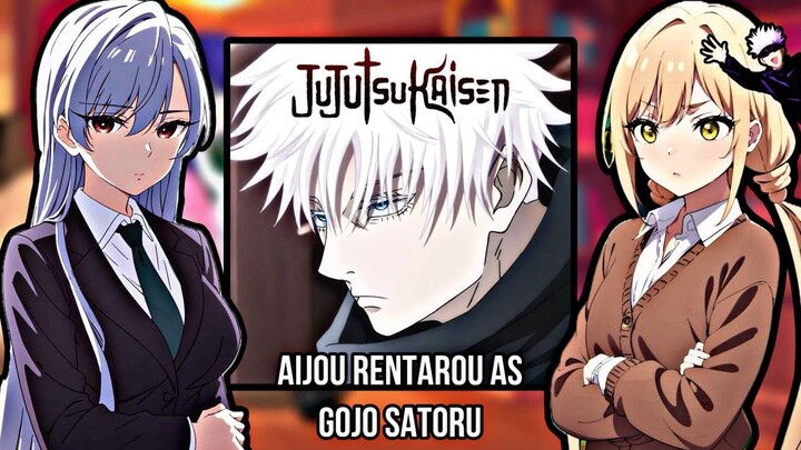 แฟนสาว 100 คนที่รักคุณจริงๆ ตอบสนองต่อ Aijou Rentarou ในชื่อ Gojo Satoru [Sukuna] - Gacha React