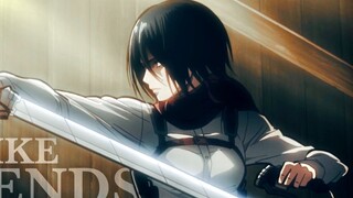 Pernyataan pribadi Mikasa Ackerman || Bilahnya terlepas dari sarungnya