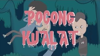 Kartun Pocong Kualat - Minta di sleding