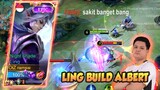 MANIAC !!!, SOLO RANK LING COBAIN BUILD ALBERT WKKWKWK - LING FASTHAND GAMEPLAY #29
