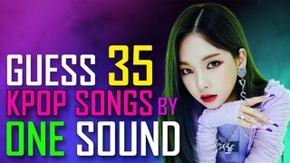 [KPOP GAME] CAN YOU GUESS 35 KPOP SONG BY ONE SOUND