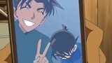 Heiji trolling Conan with his selfie