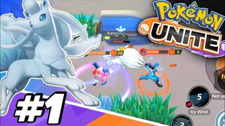 INTERESTING! NINETAILS dubara kabhi Nhi Lunga😤| POKEMON UNITE GAMEPLAY #1