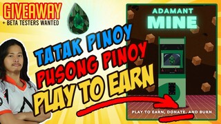 Adamant (100M $ADMC Giveaway) Pinoy Made "Play to Earn" | Beta Testers Wanted