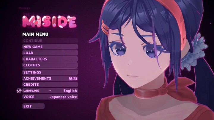 miside complete story all dialogue/cutscenes/all endings