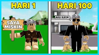 Dari Miskin Sampai Kaya Dalam 100 Hari (Brookhaven) - Roblox Indonesia