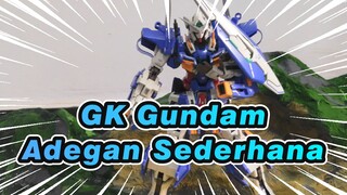 [GK Gundam] Adegan Pembuatan Gundam Sederhana