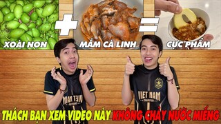 CrisDevilGamer ĂN XOÀI NON CHẤM MẮM CÁ LINH | Tối nay ăn gì?