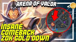 INSANE TULEN COMEBACK | CONQUEROR RANK | Arena of Valor | LiênQuânMobile | 傳說對決 | 펜타스톰 | AOV