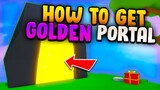 How to get GOLDEN PORTAL!! in Roblox Islands (Skyblock)
