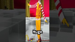 Minecraft but I beat Ronald McDonald
