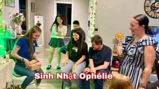 Sinh Nhật Ophélie, mọi người bất ngờ khi thấy Mai mang gỏi cuốn tới, Mai le cuộc sống ở Pháp