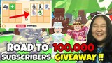 WHAT PEOPLE TRADE FOR PET ROCK *APRIL FOOLS UPDATE* IN ADOPT ME + ROAD TO 100K GIVEAWAY !!