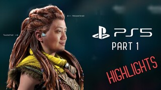 Horizon Forbidden West on PS5 Live Part 1 HIGHLIGHTS!