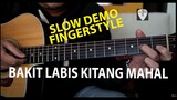 Bakit Labis Kitang Mahal - SLOW DEMO Fingerstyle Guitar Cover
