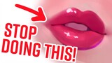 NEVER DRAW LIPS THIS WAY!
