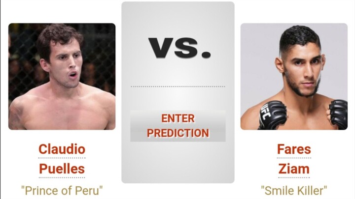 Claudio Puelles VS Fares Ziam | UFC Fight Night Preview & Picks | Pinoy Silent Picks