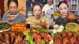 Chinese mukbang ASMR 🍗 family food 🌮