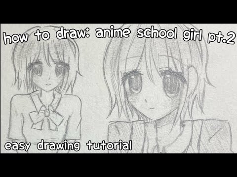onstr on Twitter Girl draw drawing anime schoolgirl  httpstcowZs19kAGV5  Twitter