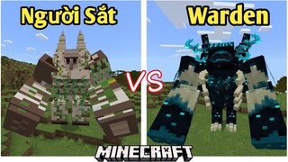 Mình Đã Thí Nghiệm Thành Công | CÁC KIỂU QUÁI VẬT ĐẤU VỚI GOLEM KHỔNG LỒ | Trong Minecraft Pe..!!