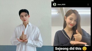 Astro & Kim Sejeong Best Friend Goal (Mostly Eunwoo) 차은우,김세정 (  社內相親)